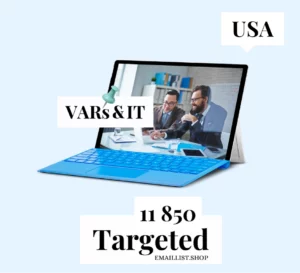 Targeted Email Lists - USA VARs and-IT Consultants