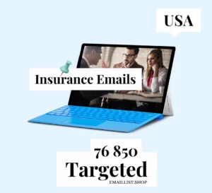 Targeted Email Lists - USA Insurance Agent
