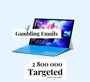 Targeted Email Lists - Gambling