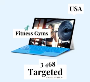 Targeted Email Lists - USA Fitness Gyms