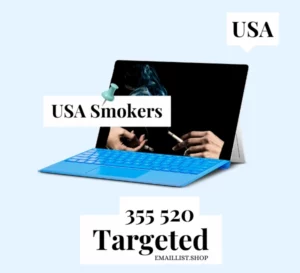Targeted Email Lists - USA Smokers